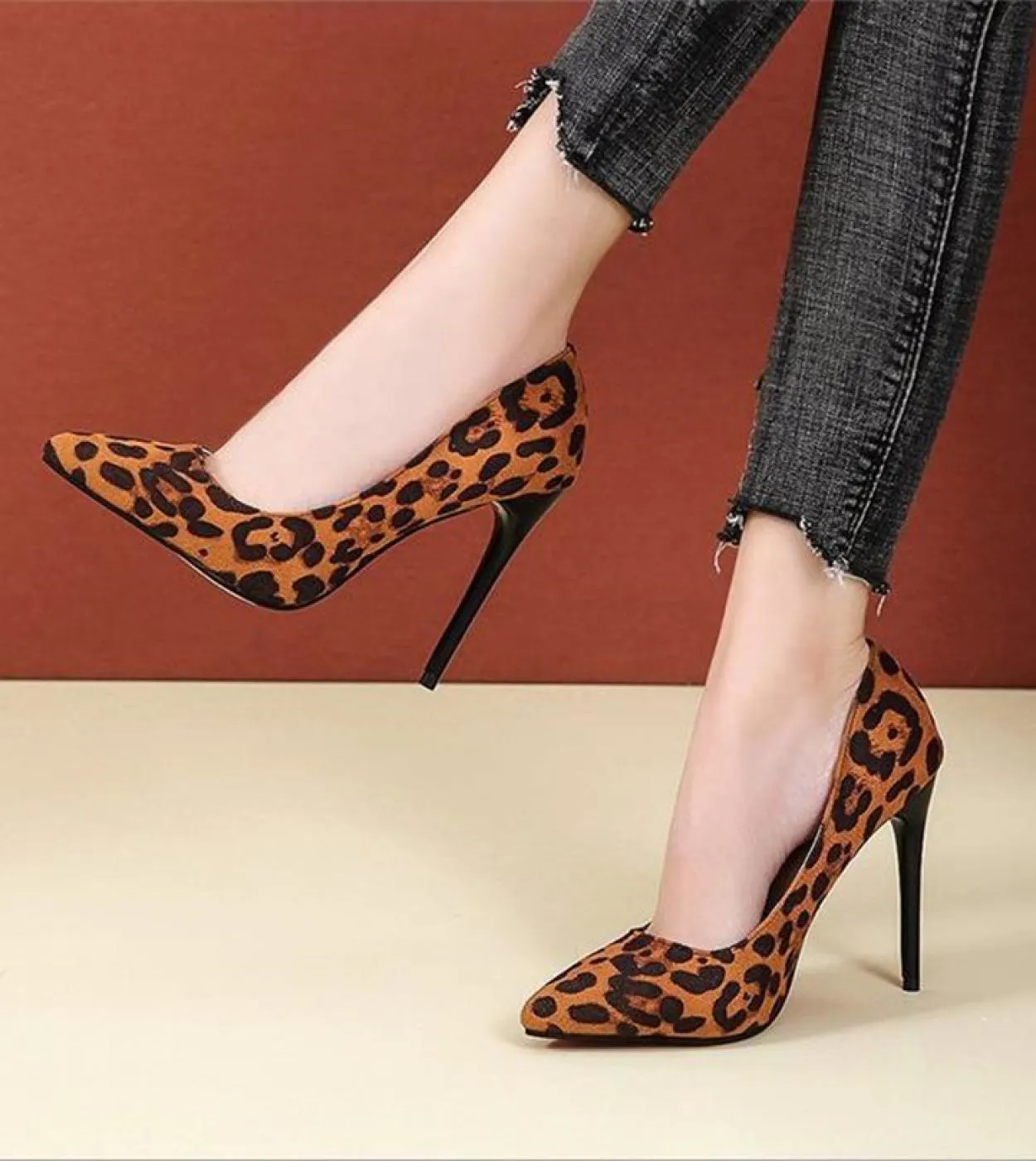 2022 nuove scarpe a punta stiletto tacchi alti scarpe da donna taglia 41 scarpe in pelle scamosciata scarpe da sposa femme tacch