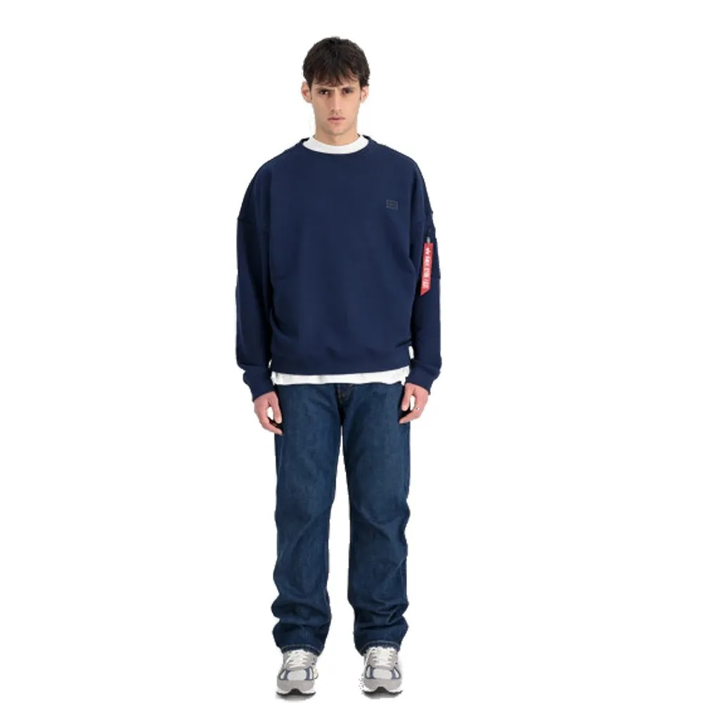 Alpha Industries Essential RL Sweater 146303 697 Ultra Navy
