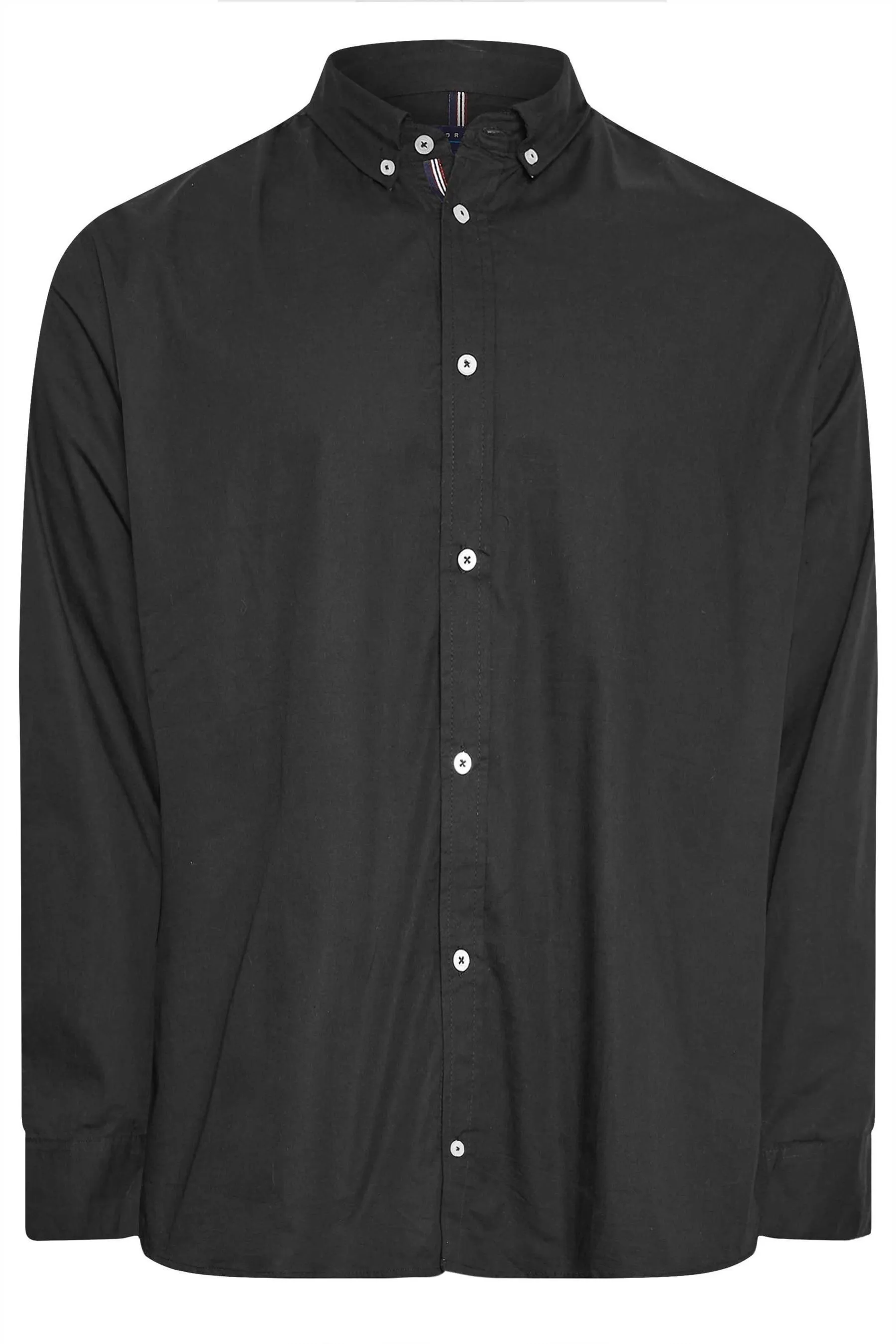 BadRhino Big & Tall 100% Camicia a maniche lunghe in popeline di cotone    