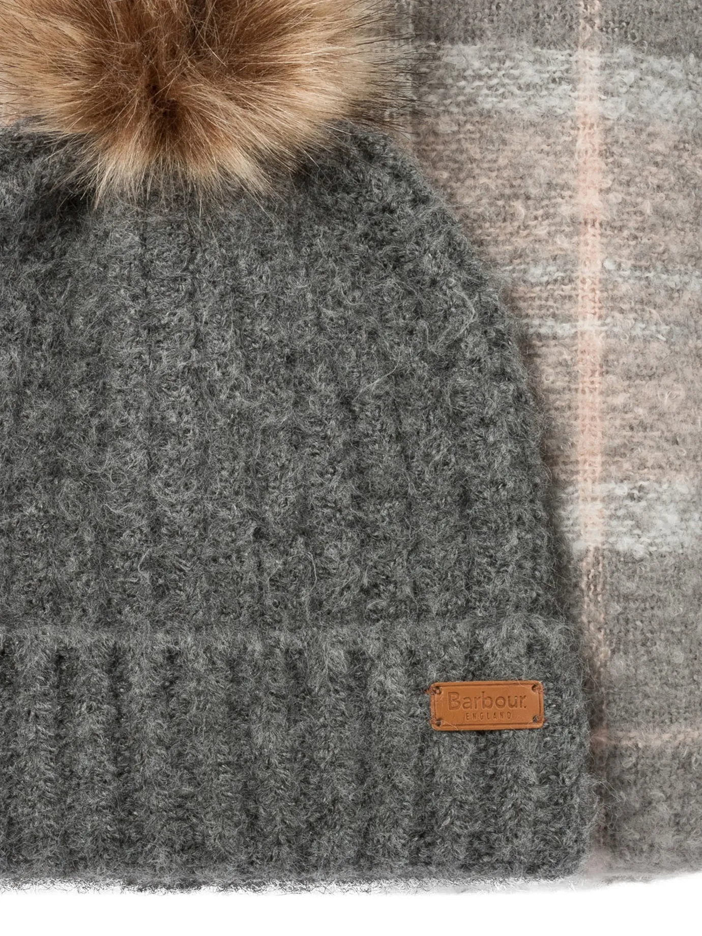 Barbour Saltburn Beanie e sciarpa