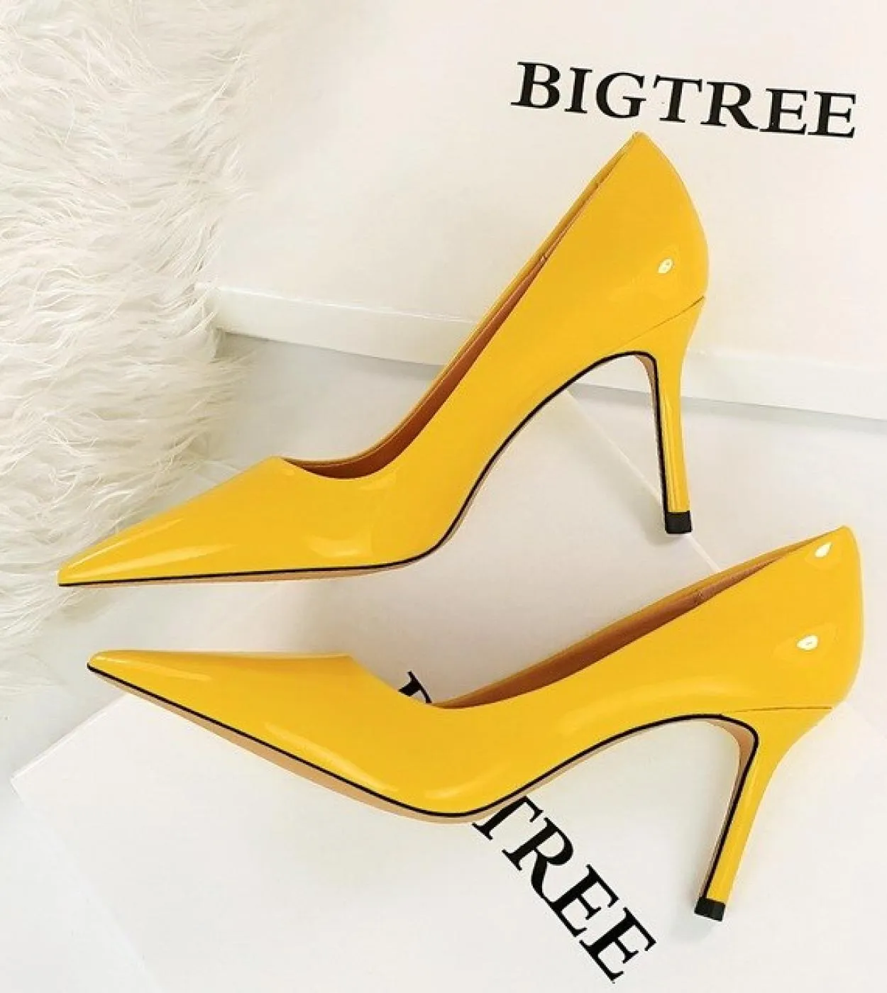 Bigtree Tacchi alti 8cm Décolleté neri Décolleté argento Tacchi alti Scarpe da sposa Nude Décolleté Scarpe da sposa Estiletos Mu