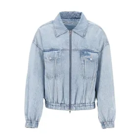 Blouson trompe l'oeil oversize