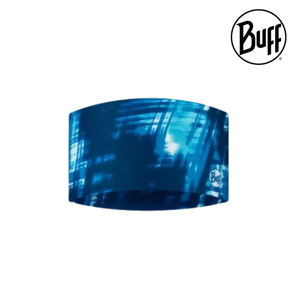 BUFF Coolnet UV Wide Headband - Attel Blue OS