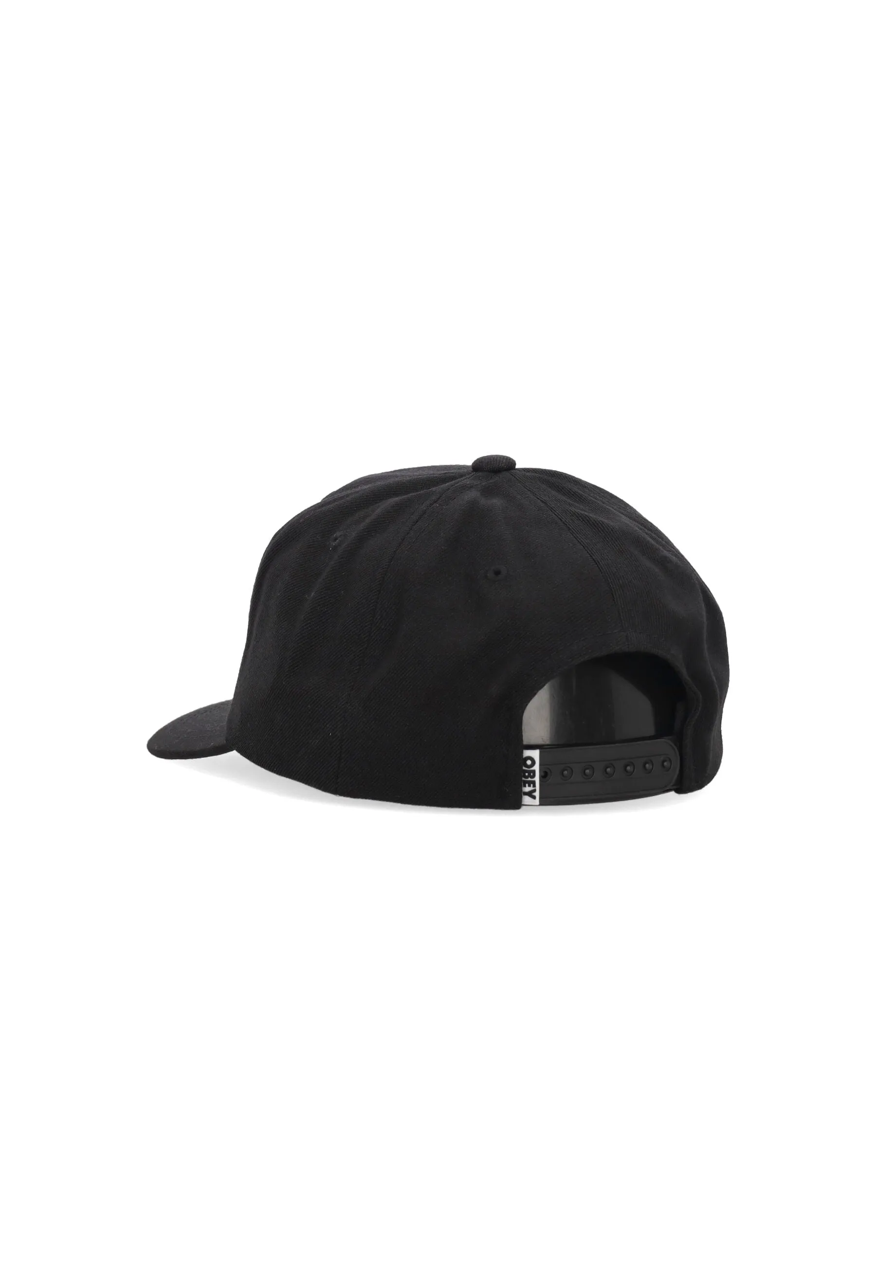 Cappellino Visiera Curva Uomo Academy 6panel Classic Snapback Black