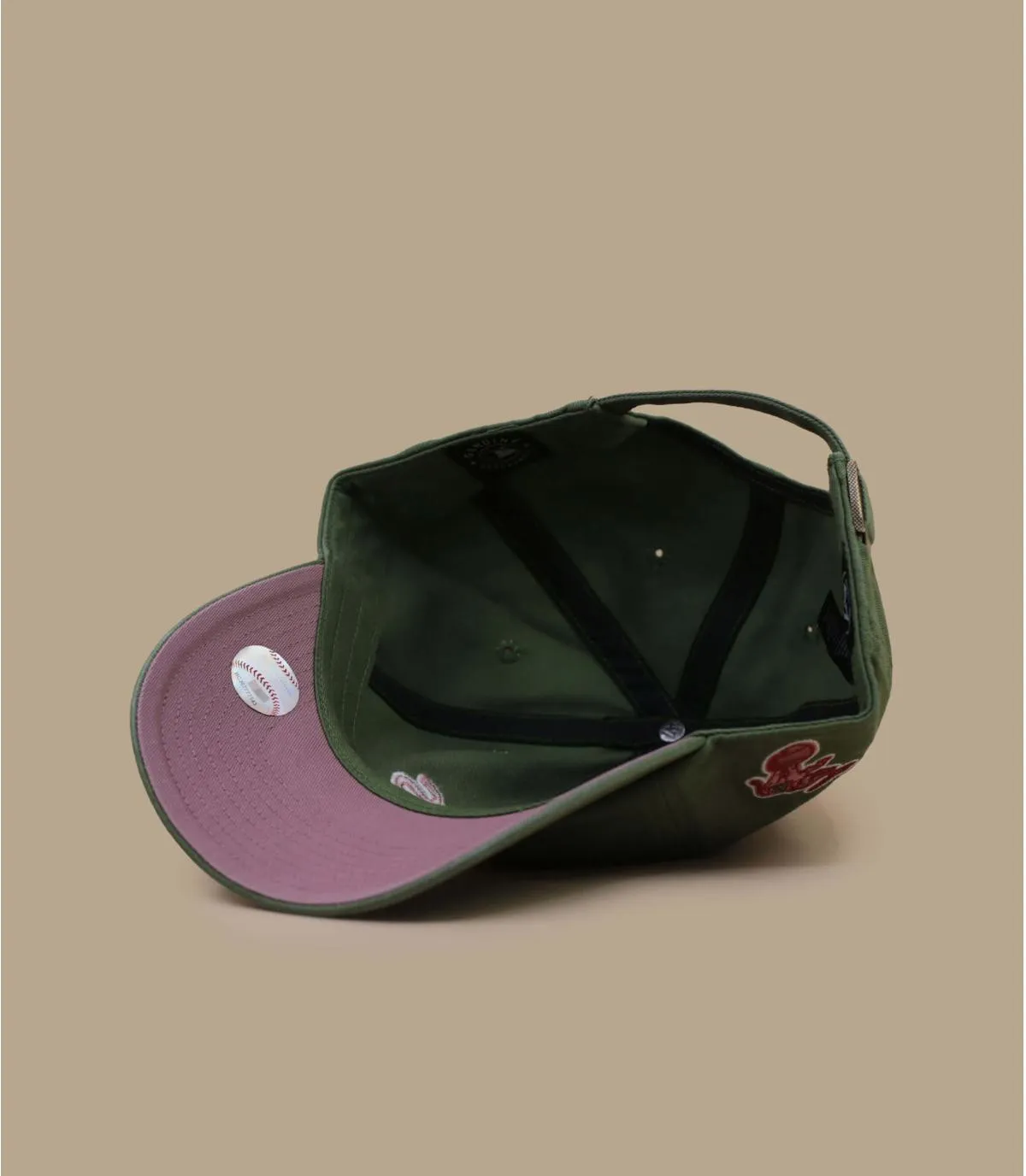 Cappello verde A'S  MLB Oakland Athletics Strawberry Field fatigue green     
