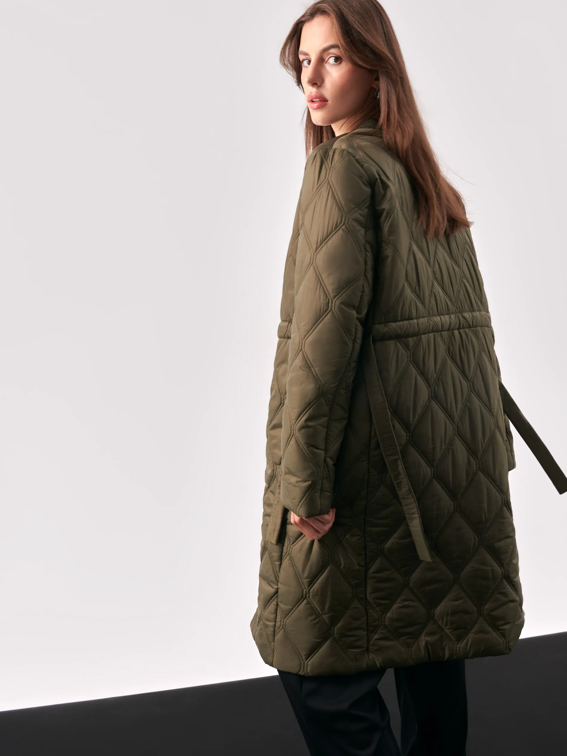 Cappotto trapuntato
