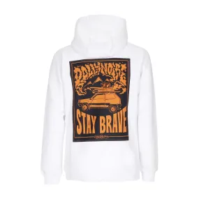 Felpa Cappuccio Uomo Pandino Hoodie White