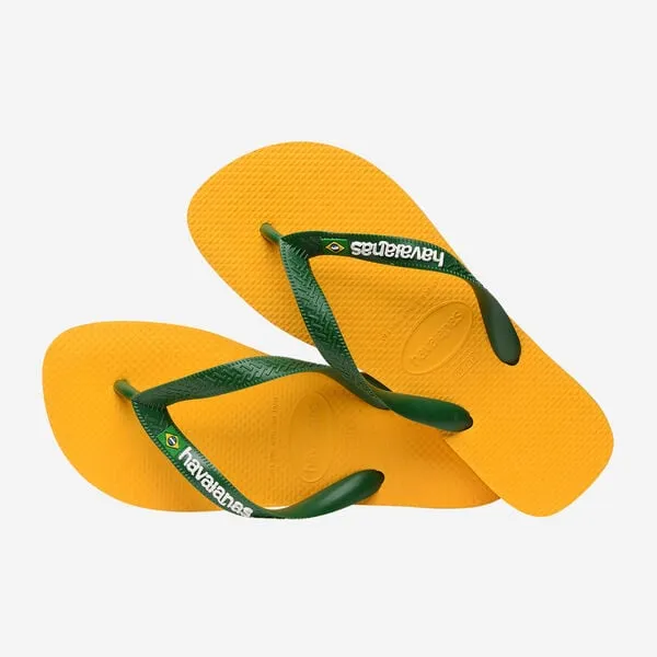 Havaianas Uomo Infradito Brasil Logo Giallo 4110850 1740