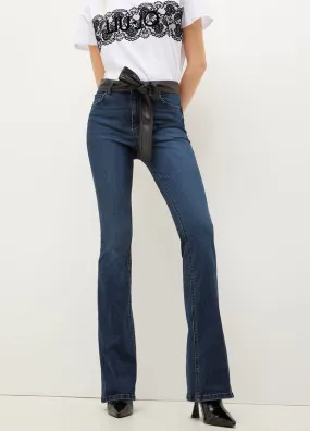 Jeans da donna in denim blu