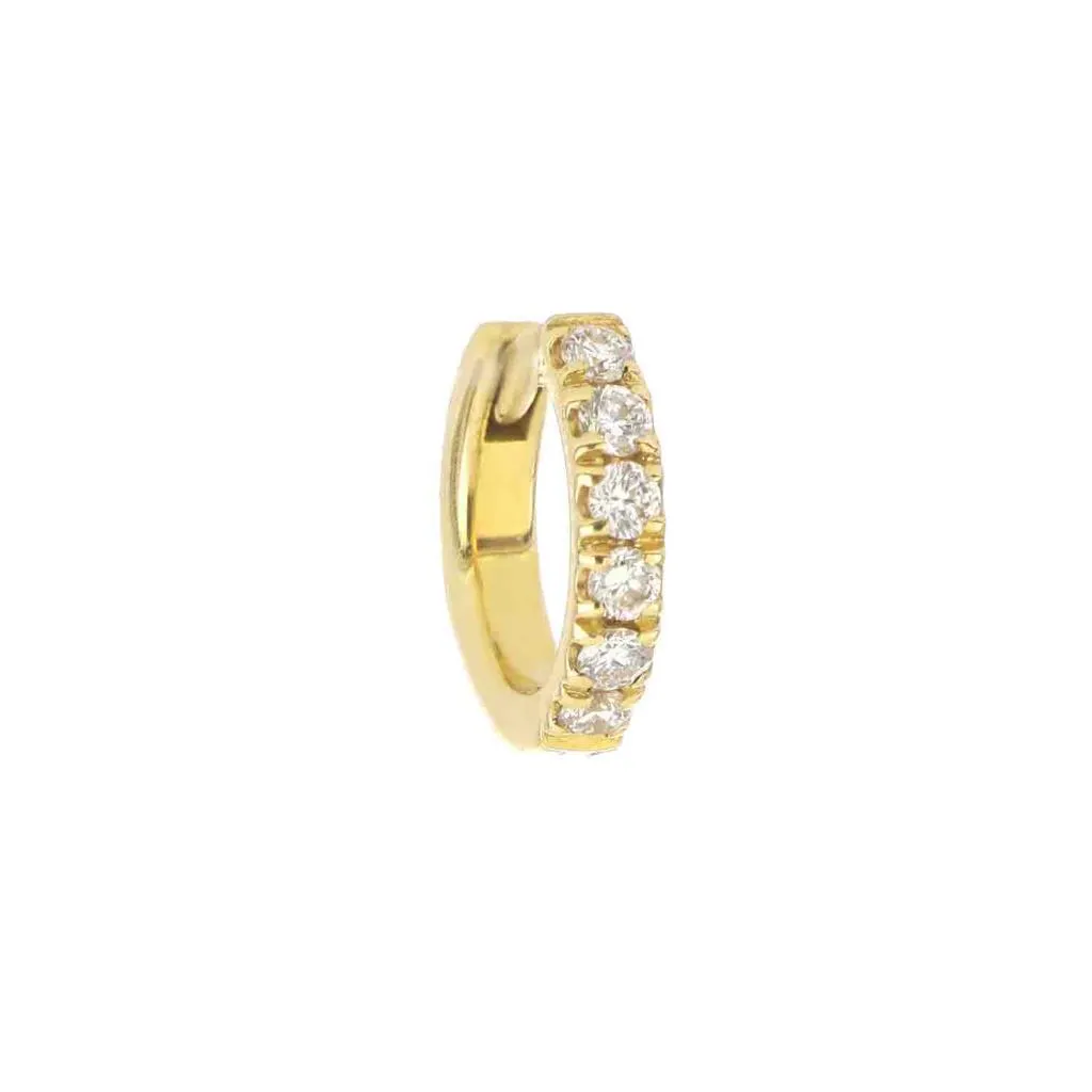 Orecchino cerchietto 18kt diamanti Maman et Sophie ORBRL66D