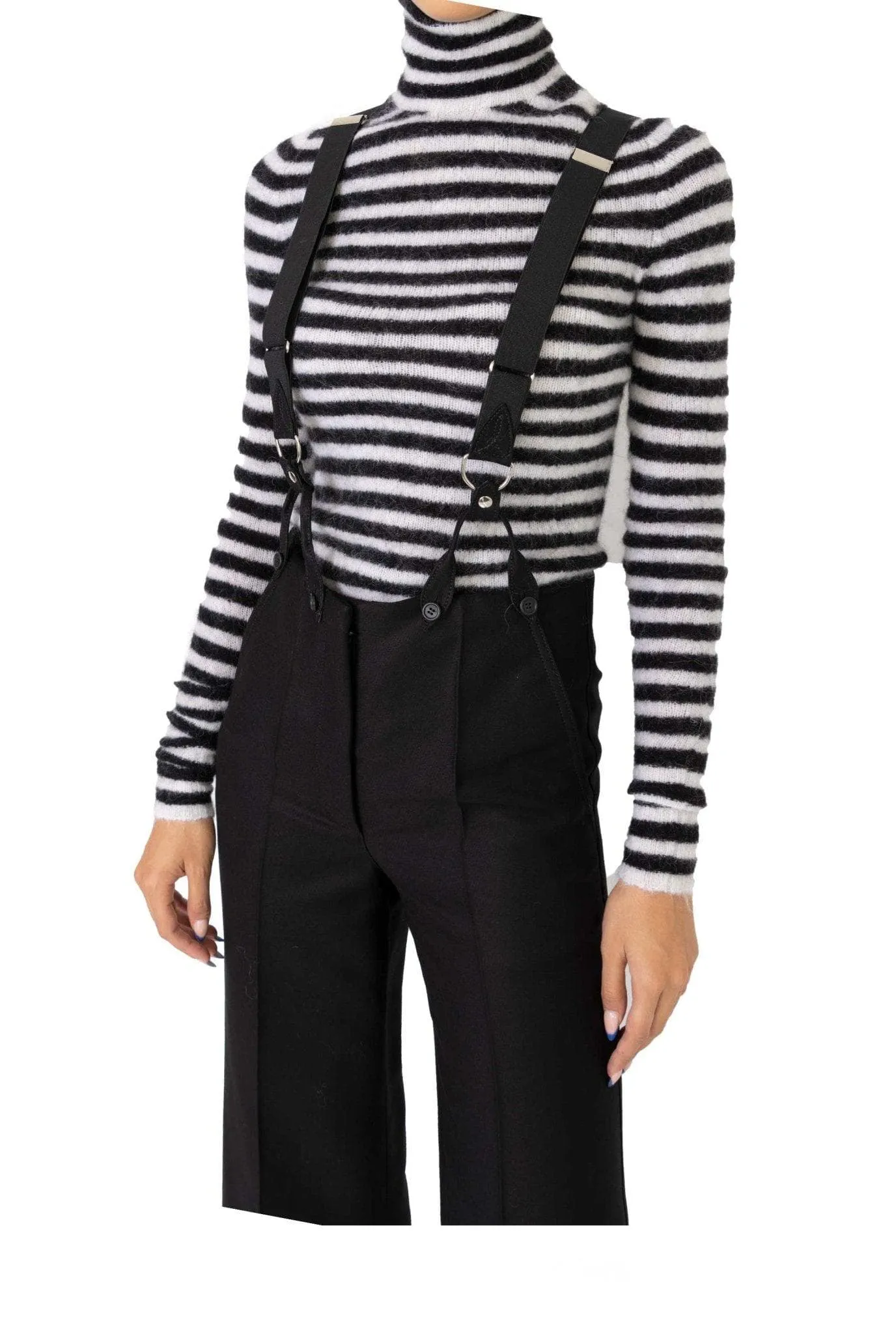 Pantaloni con bretelle