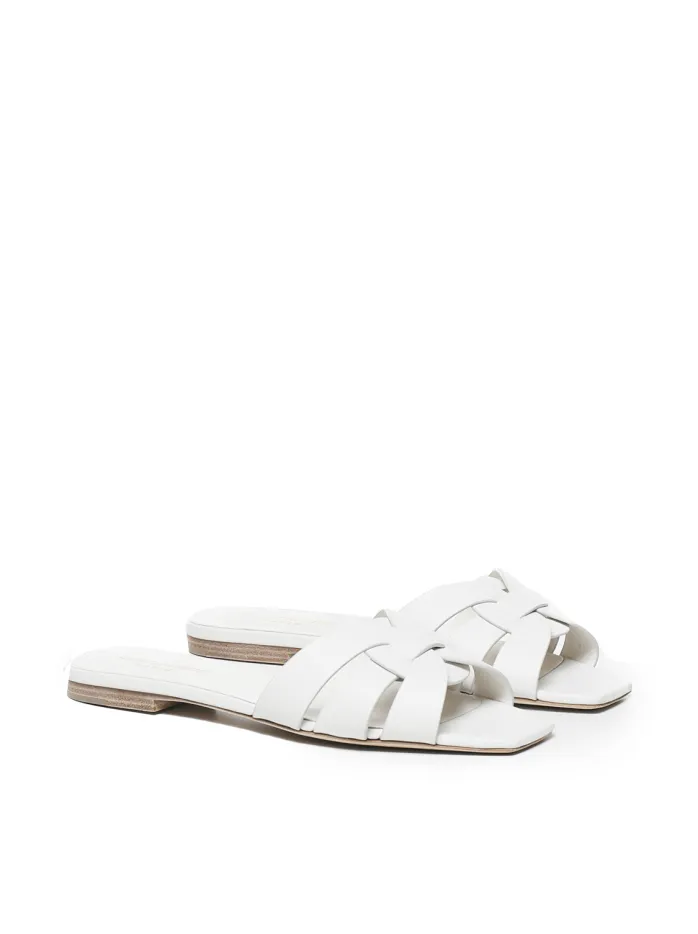 SANDALI NU PIEDS TRIBUTE 05 IN PELLE