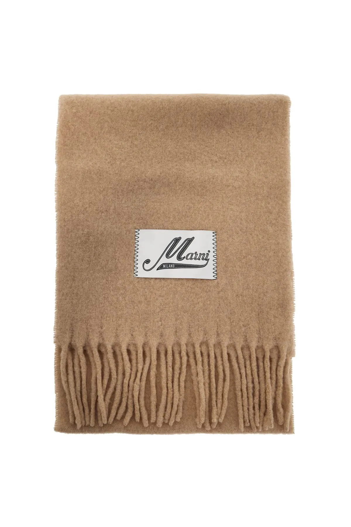 Sciarpa In Alpaca Spazzolato