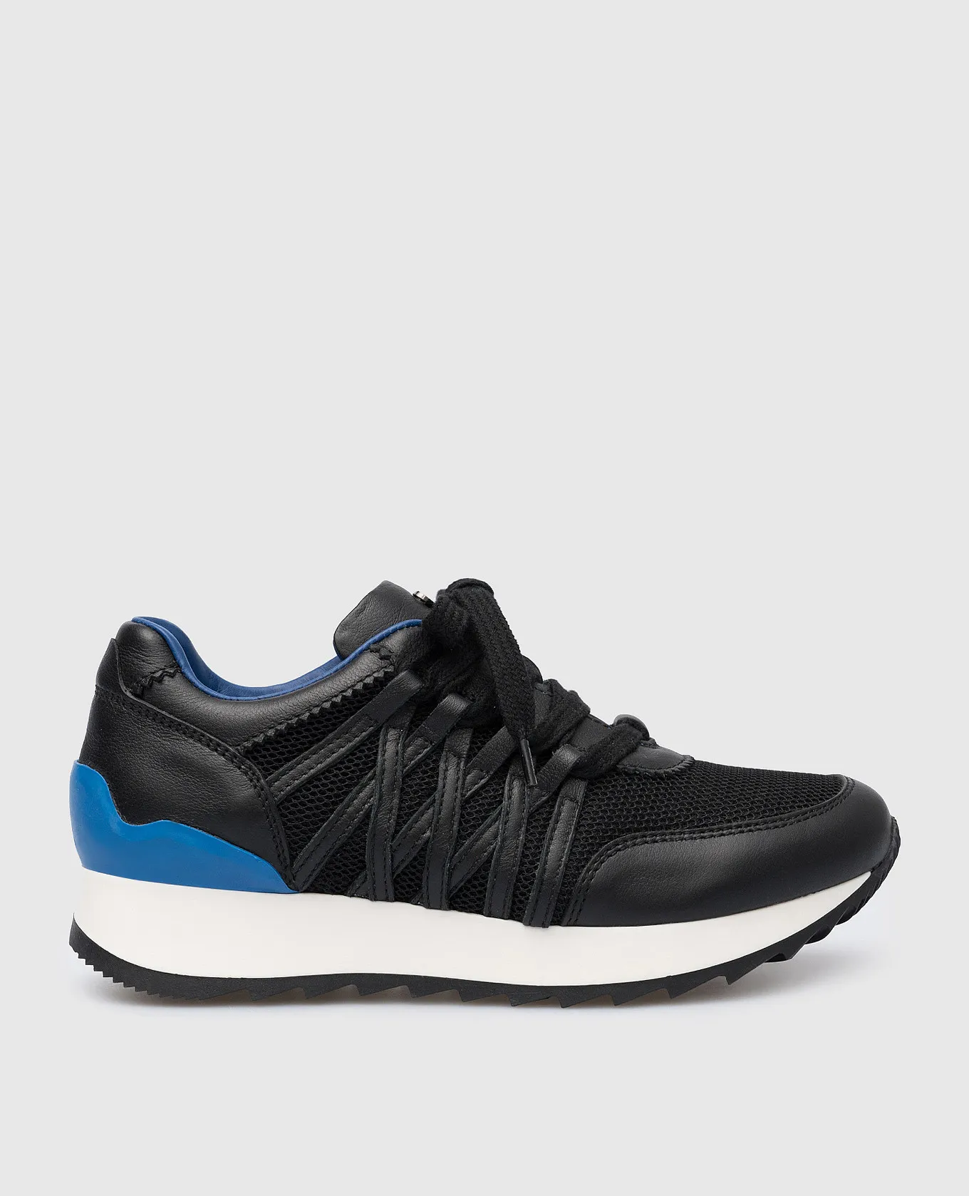 Stefano Ricci Sneakers combinate nere da bambino con logo YRU15G8014VTSTS