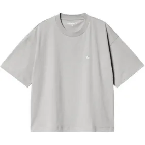 T-shirt Donna Carhartt Wip - W' S/S Chester T-Shirt - Grigio